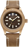Aquatico Bronze Sea Star Brown Bronze Bezel