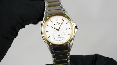 Edox Les Bémonts Ultra Slim Date 86002 357 AID (Display)