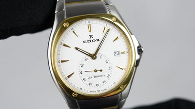 Edox Les Bémonts Ultra Slim Date 86002 357 AID (Display)