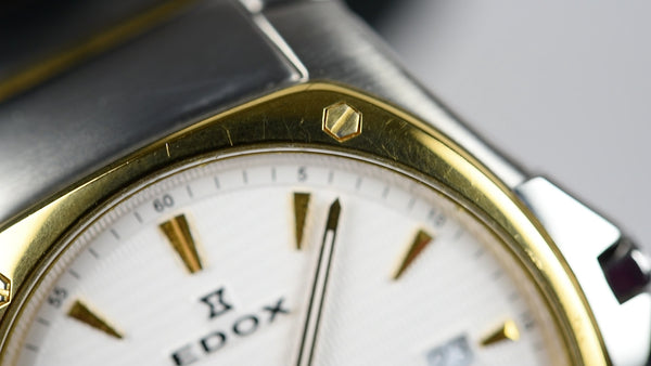 Edox Les Bémonts Ultra Slim Date 86002 357 AID (Display)