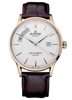 Edox Les Vauberts Day Date Automatic 83007 37R AIR (Display