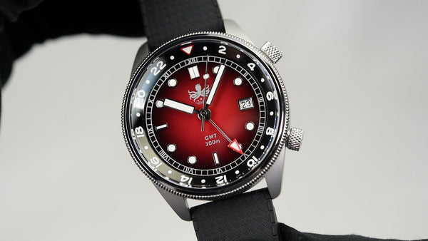 PHOIBOS EAGLE RAY GMT 300m Compressor PX023E (Pre-owned)