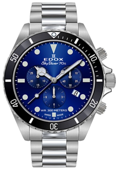 Edox Skydiver Chronograph 10238 3NM BUI (Nearly new)