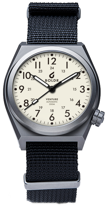 BOLDR Venture Ivory White - SeriousWatches.com