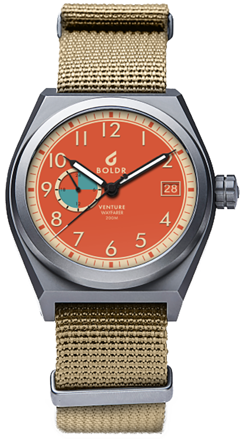 BOLDR Venture Wayfarer Tangerine