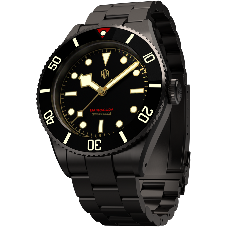 NTH Barracuda Vintage Black DLC No Date