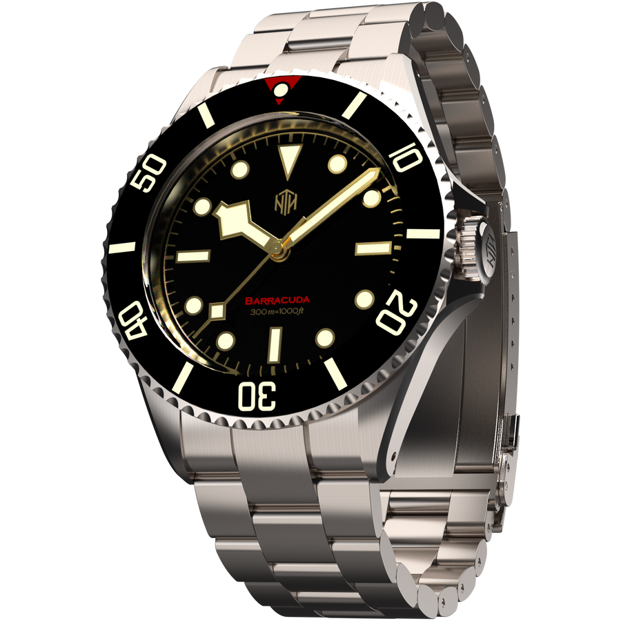 NTH Barracuda Vintage Black No Date