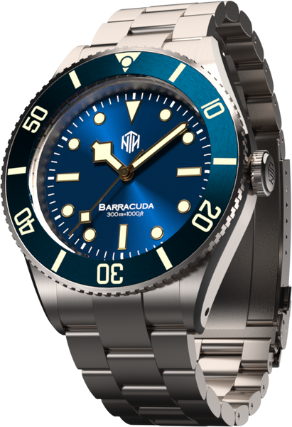 NTH Barracuda Blue No Date - SeriousWatches.com