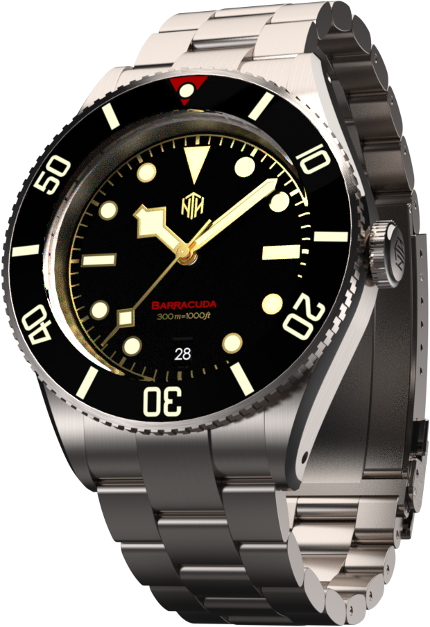 NTH Barracuda Vintage Black Date