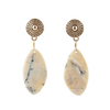 Barse African Opal Slab Earring