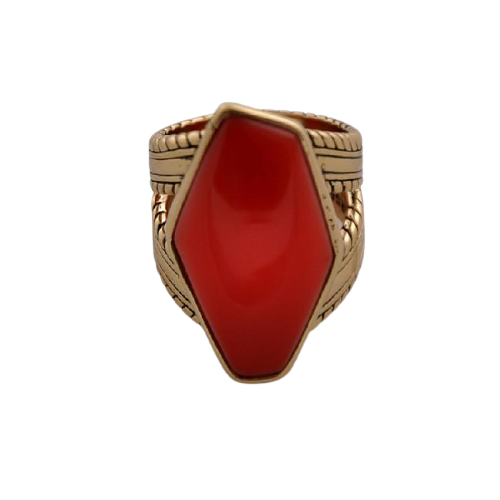 Barse Coral Brights Ring