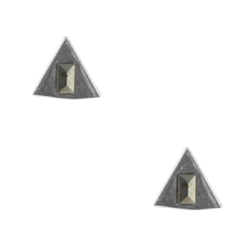 Barse Flag Day Silver Earring