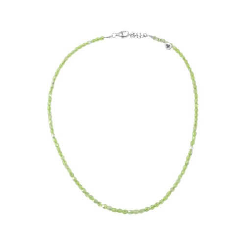 Barse Green Crystal Necklace