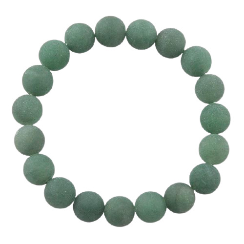 Barse Matte Bead Bracelet-Aventurine
