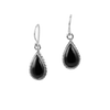 Barse Onyx Roped Teardrop Earring