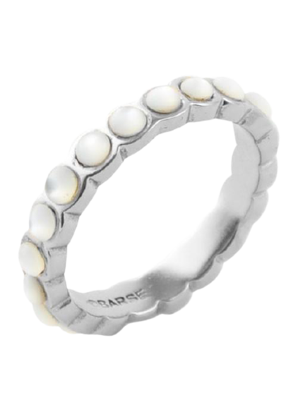 Mother of Pearl Stack Ring