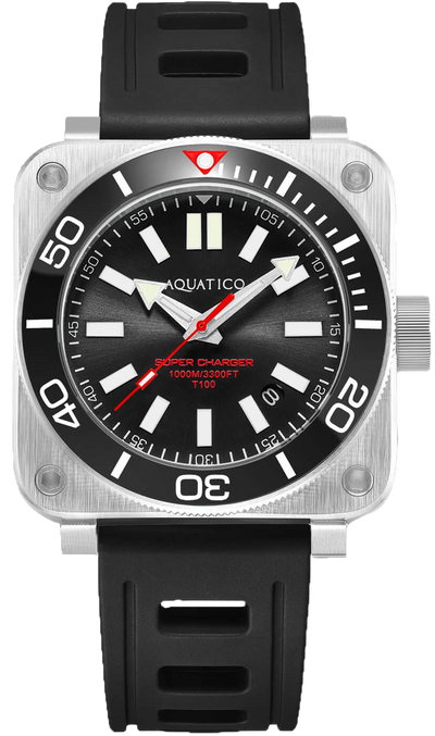 Aquatico Steel Man Black NH35
