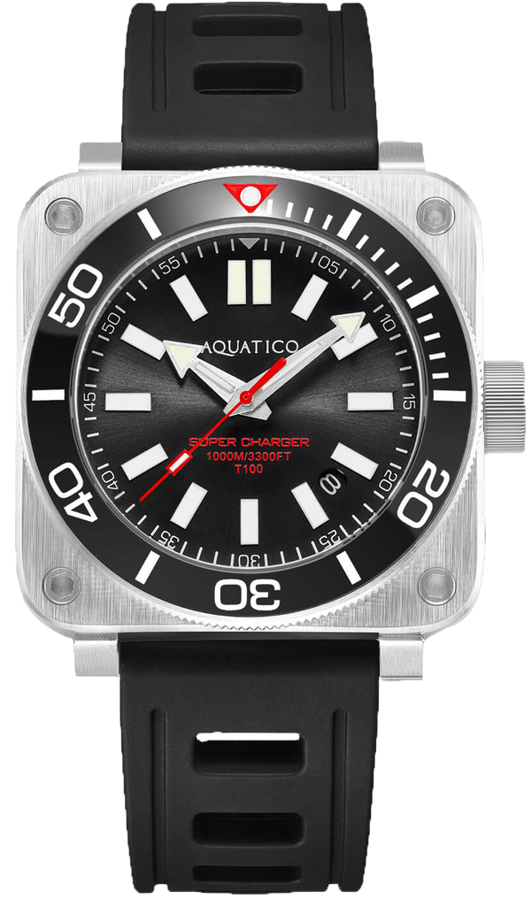 Aquatico Steel Man Black NH35