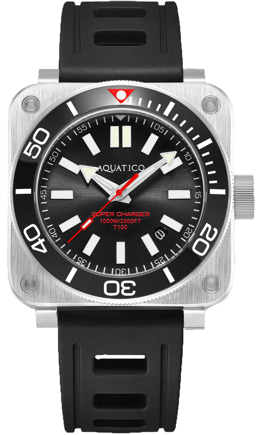 Aquatico Steel Man Black NH35