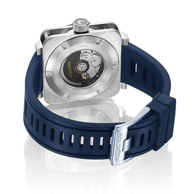 Aquatico Steel Man Blue NH35