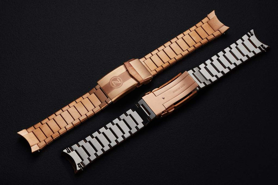 Zelos Swordfish 40mm Bronze Bracelet