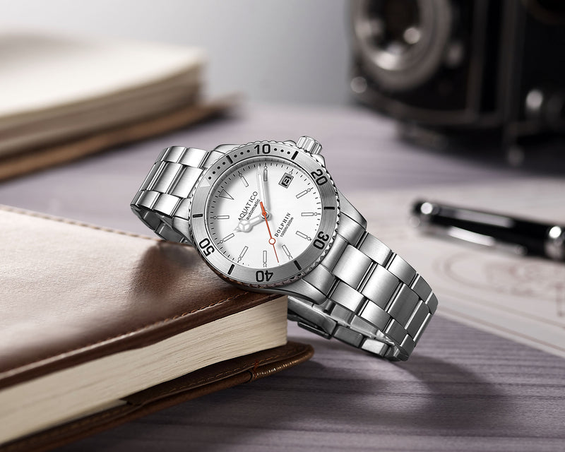 White dive watch cheap