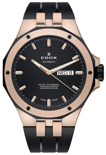 Edox Delfin Automatic Day Date 88005 357RNCA NIR