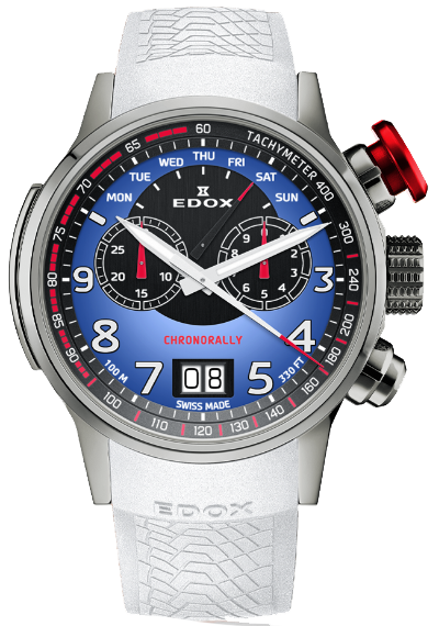 Edox Chronorally Chronograph Limited Edition 38001 TINR BUDN