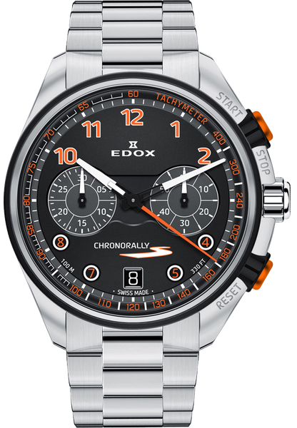 Edox Chronorally-S Chronograph 09503 3NOM NOO - SeriousWatches.com