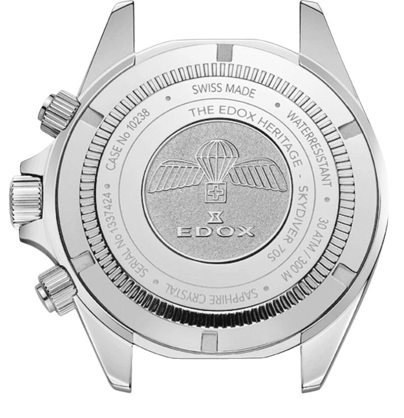 Edox Skydiver Chronograph 10238 3NCA BUI - SeriousWatches.com Edox Skydiver Chronograph 10238 3NCA BUI - SeriousWatches.com