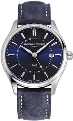 Frederique Constant Classics Quartz GMT FC-252NS5B6