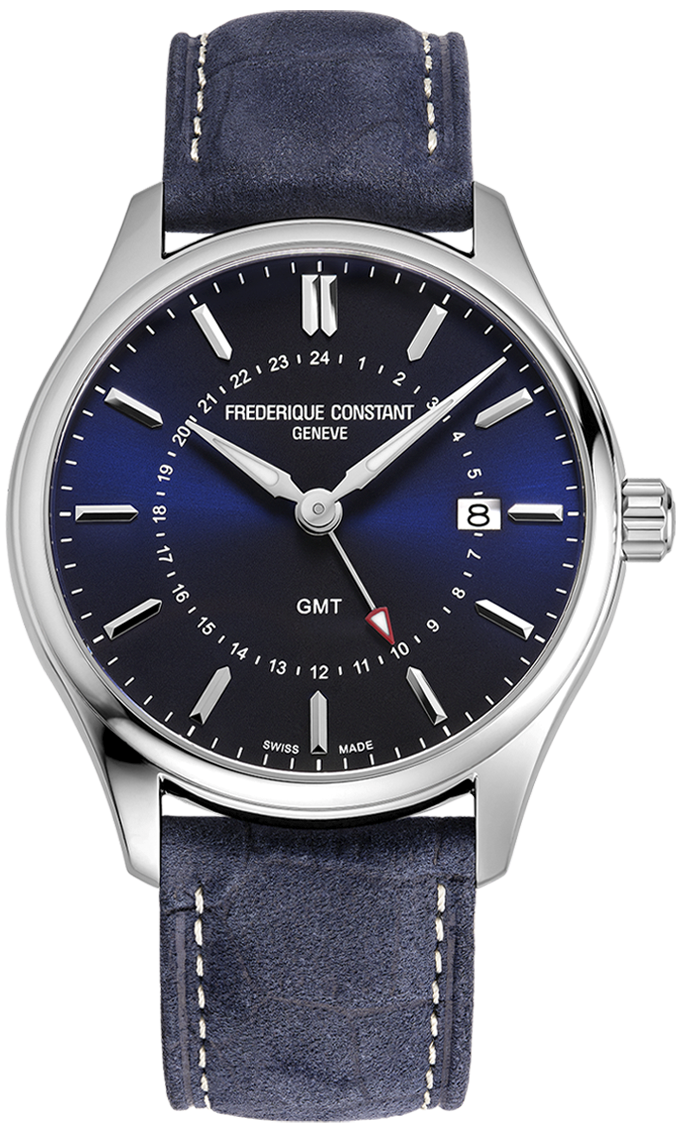 Frederique Constant Classics Quartz GMT FC-252NS5B6