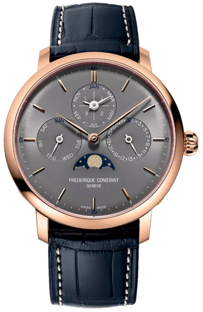 Frederique Constant Slimline Perpetual Calendar Manufacture FC 775G4S4 SeriousWatches