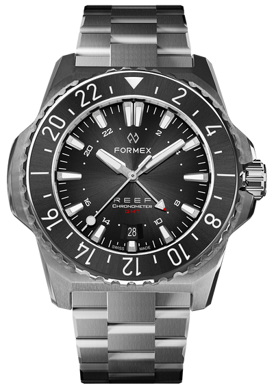 Formex REEF GMT Black and Red Ceramic Bezel