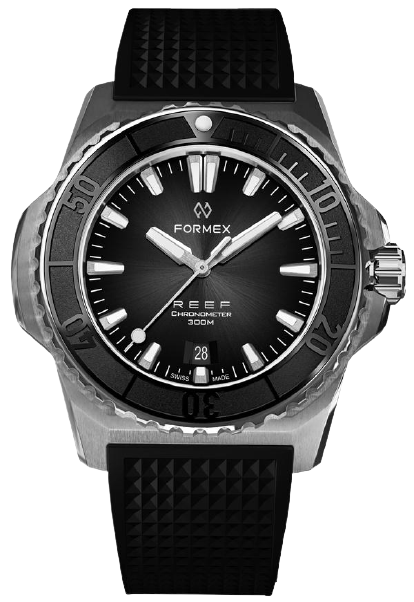 Formex REEF Automatic Chronometer 300m Black Rubber