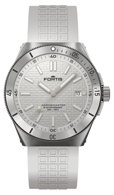 Fortis Marinemaster M-40 Snow White Horizon Strap