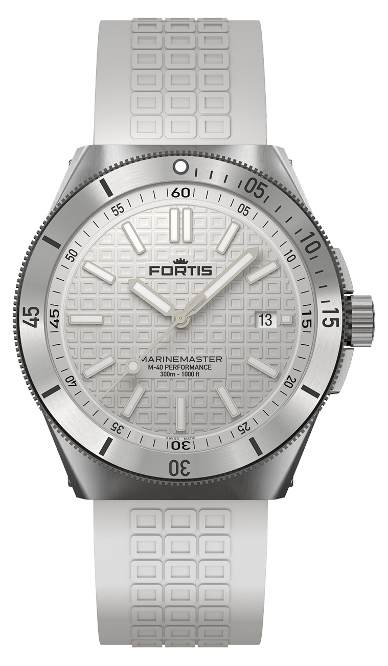 Fortis Marinemaster M-40 Snow White Horizon Strap