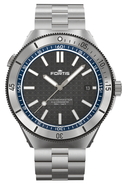 Fortis Marinemaster M-44 COSC Ocean Blue Bracelet