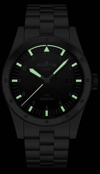 Fortis Flieger F-41 Automatic Black