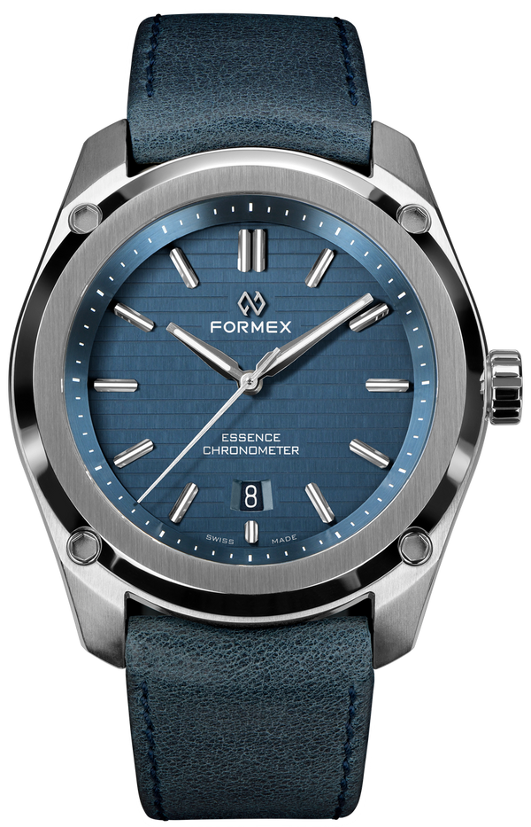 Formex Essence ThirtyNine Chronometer Blue Leather