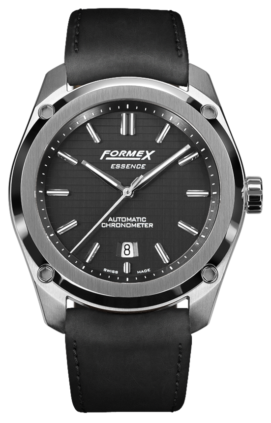 Formex Essence Chronometer Black Leather