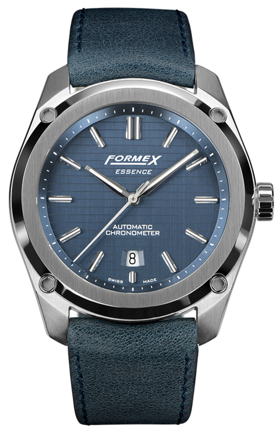 Formex Essence Chronometer Blue Leather
