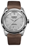 Formex Essence Chronometer Silver Leather