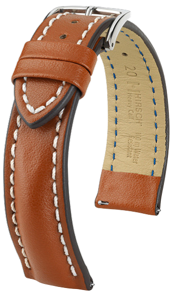 Hirsch Heavy Calf L 01475050-2-22 (Bandbreedte: 22 mm Hirsch Heavy Calf L 01475050-2-22 (Bandbreedte: 22 mm