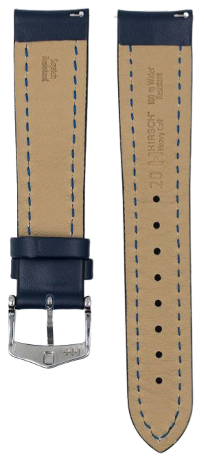 Hirsch Heavy Calf Blue 20mm