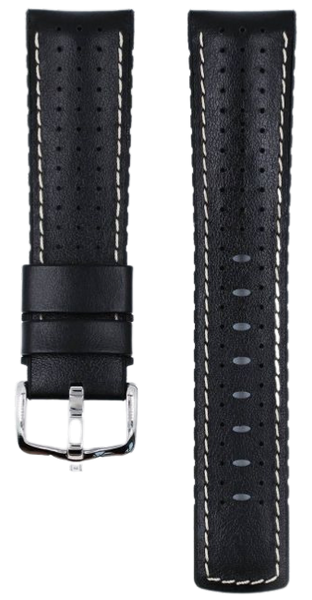 Hirsch Tiger Black 21mm - SeriousWatches.com