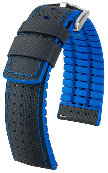 Hirsch Robby Black & Blue 22mm