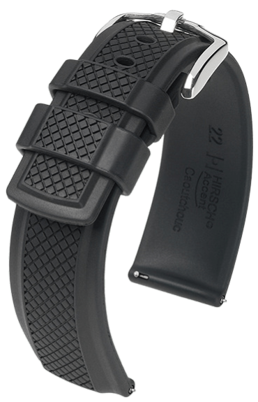 Hirsch Accent Black 22mm