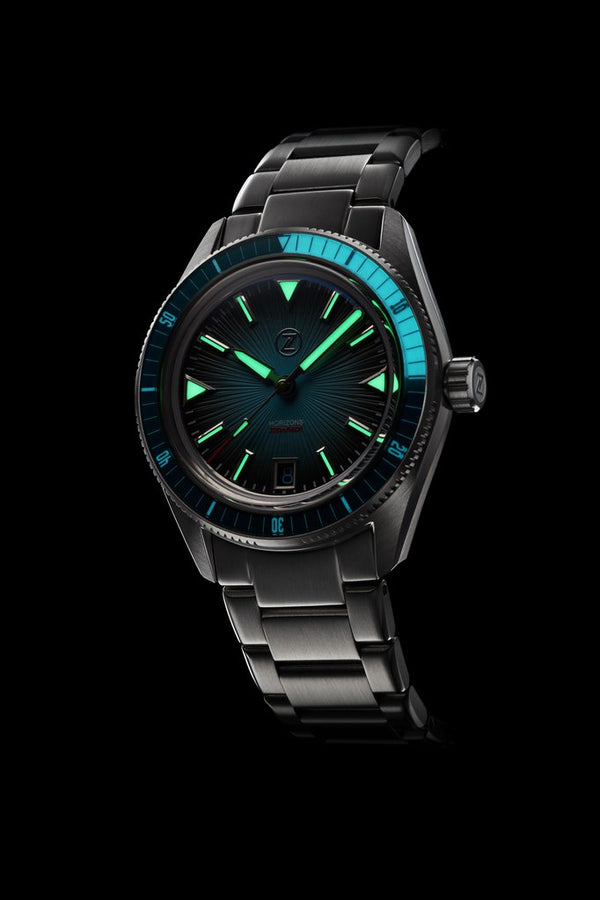 Zelos Horizons Diver Ocean Blue