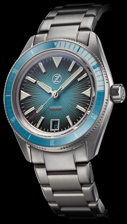 Zelos Horizons Diver Ocean Blue
